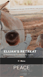 Mobile Screenshot of elijahsretreat.com